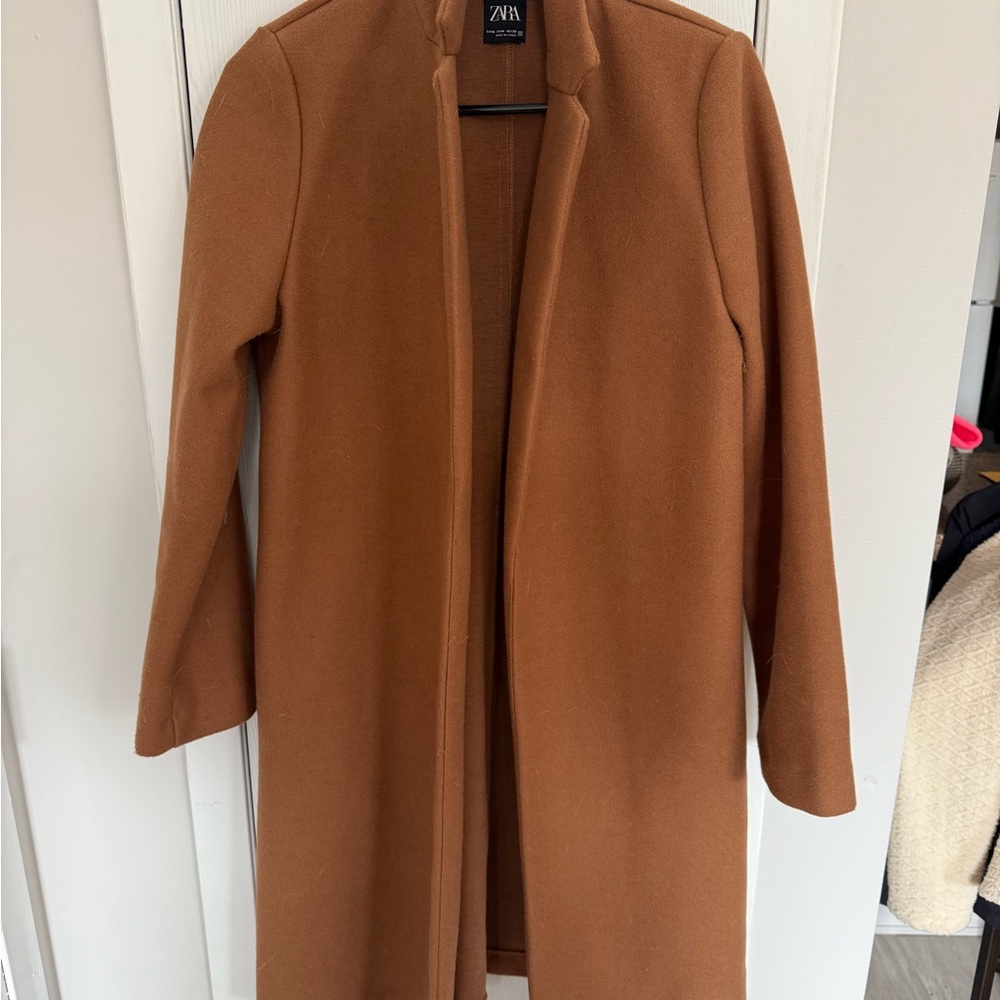 Zara Women's Tan Trench Coat